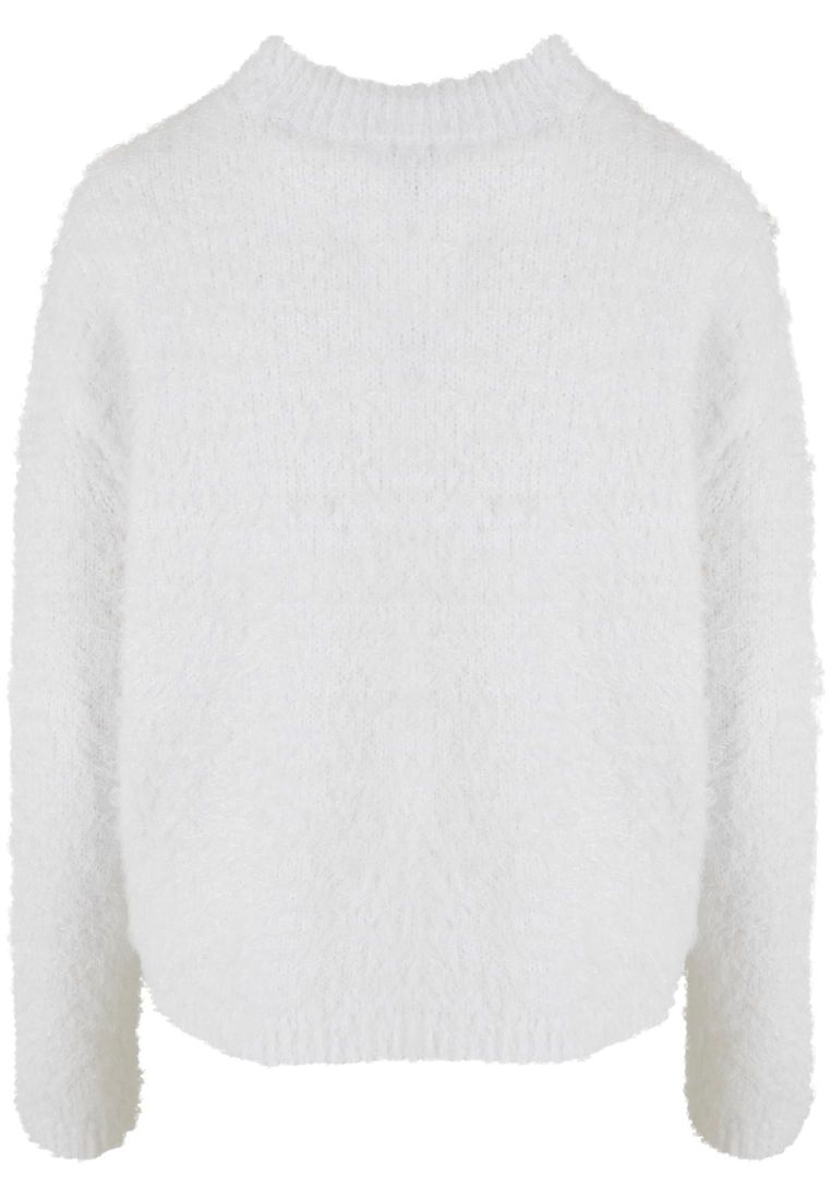 Ladies Feather Mock Neck Sweater - - TTUTB6891 - 7