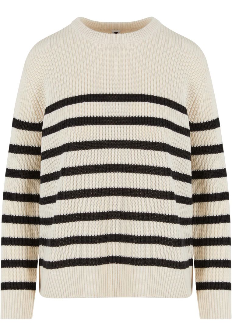 Ladies Rib Striped Sweater - - TTUTB6895 - 309