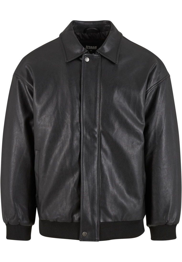 Synthetic Leather Blouson - Mens Jackets - TTUTB6914 - 8