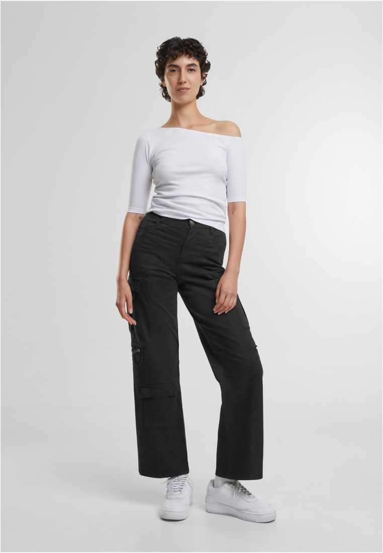 Ladies Loose Utility Stretch Twill Pants - - TTUTB6924 - 38