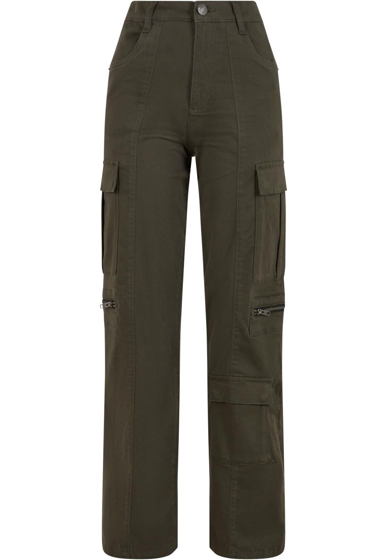 Ladies Loose Utility Stretch Twill Pants - - TTUTB6924 - 8