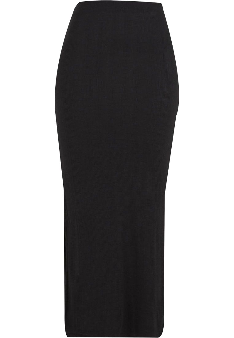 Ladies Rib High Slit Skirt - - TTUTB6940 - 32