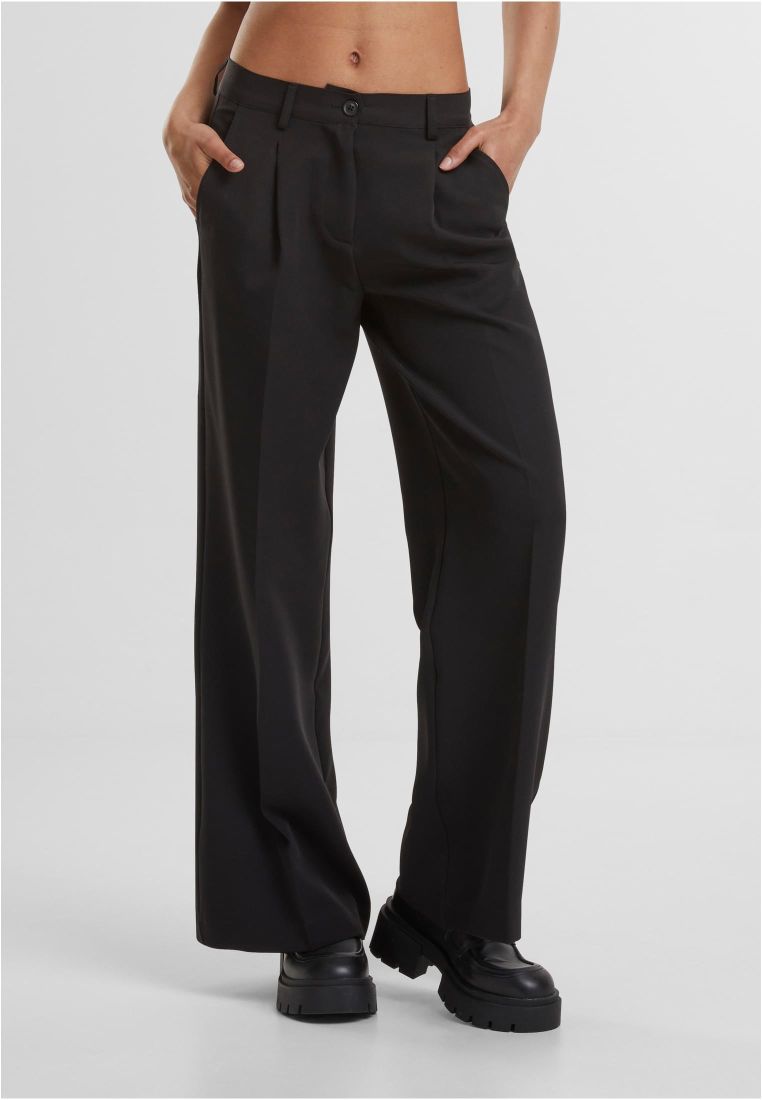 Ladies Wide Leg Trousers - - TTUTB6949 - 1