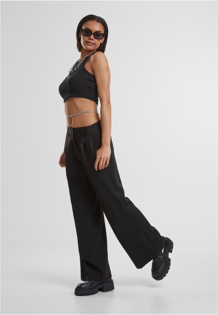 Ladies Wide Leg Trousers - - TTUTB6949 - 5