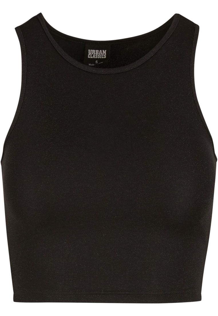 Ladies Glitter Cropped Top -  - TTUTB6990 - 2