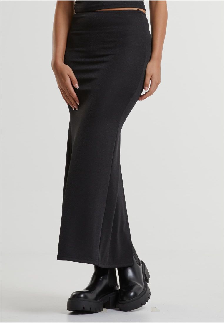 Ladies Glitter Maxi Skirt -  - TTUTB6992 - 1