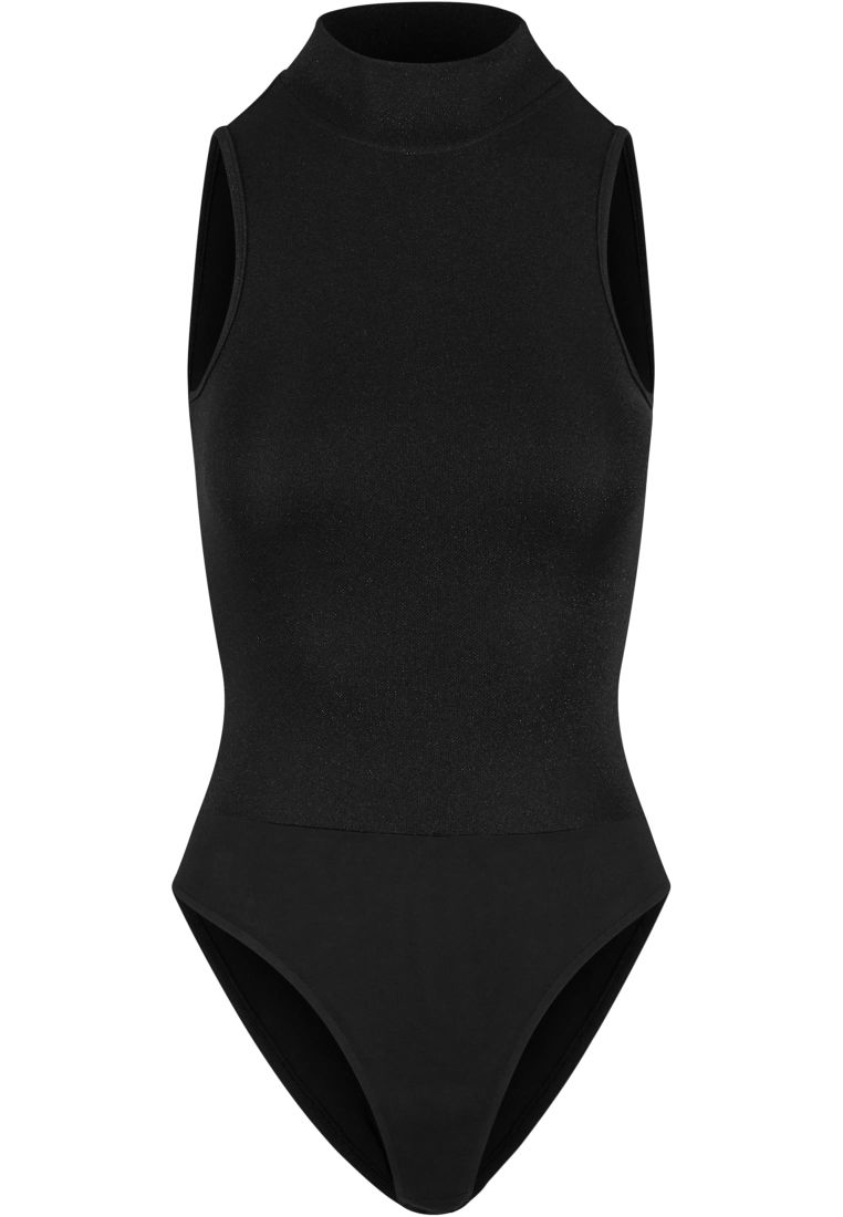 Ladies Glitter High Neck Body -  - TTUTB6993 - 2