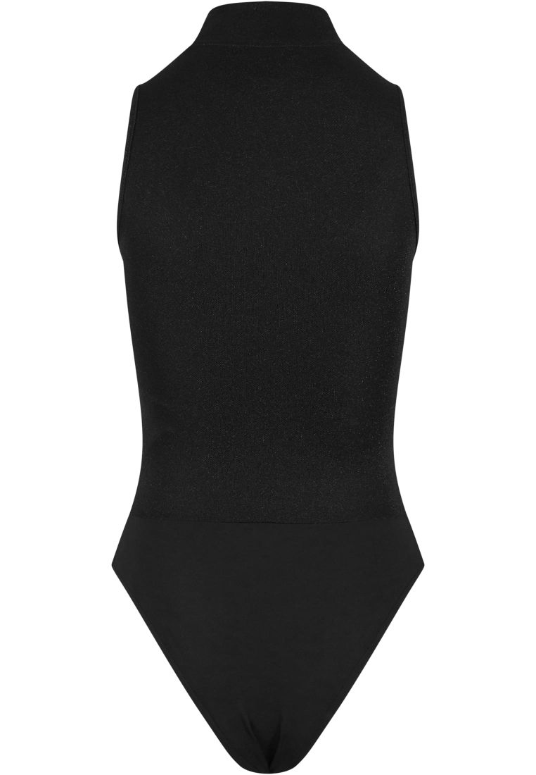 Ladies Glitter High Neck Body - - TTUTB6993 - 8