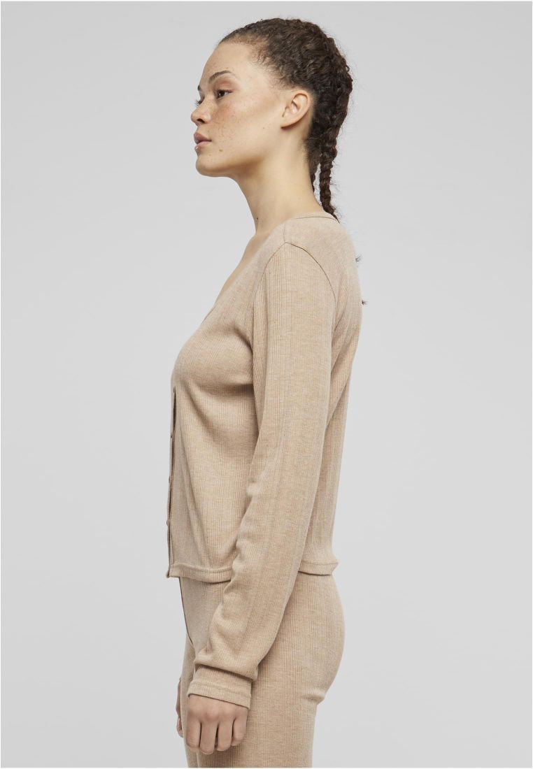 Ladies Rib Cardigan - - TTUTB7001 - 4