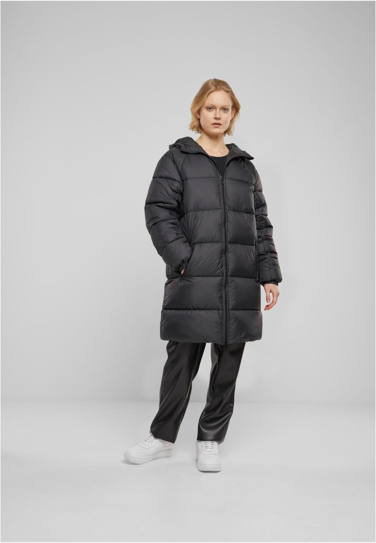 Ladies Long Puffer Coat - Ladies Jackets - TTUTB7005 - 9