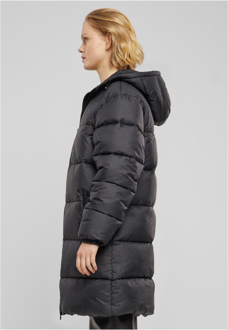 Ladies Long Puffer Coat - Ladies Jackets - TTUTB7005 - 4