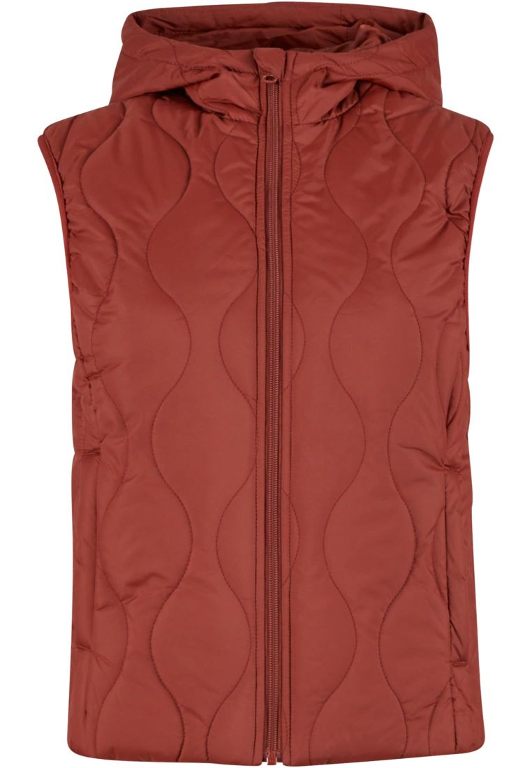 Ladies Super Light Puffer Vest - - TTUTB7009 - 842