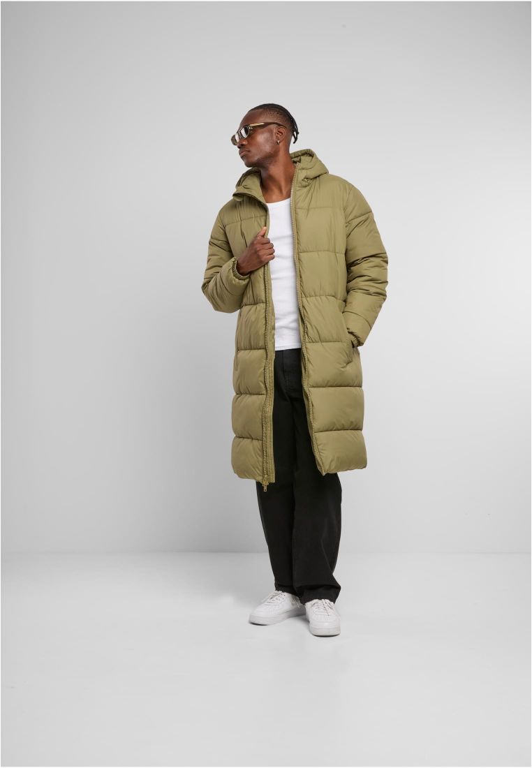 Mens Long Puffer Coat - - TTUTB7010 - 756