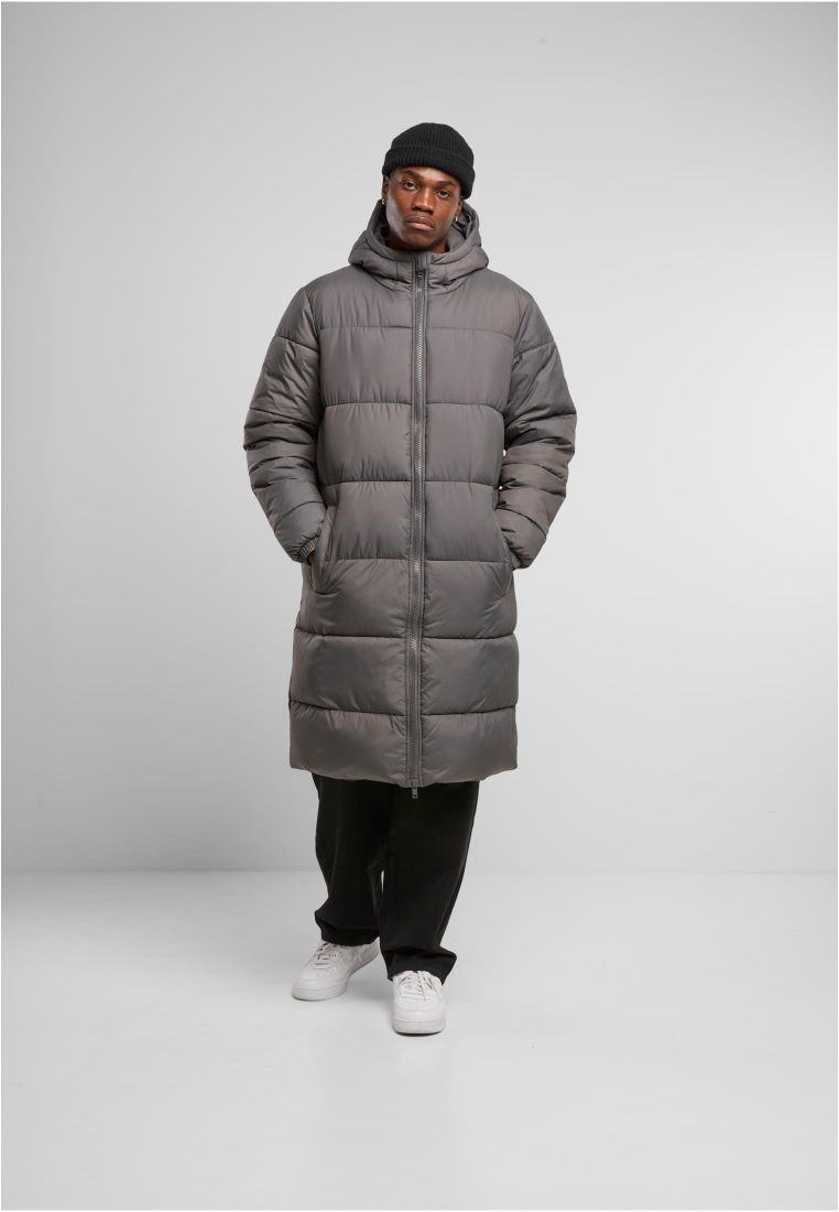 Mens Long Puffer Coat - - TTUTB7010 - 996