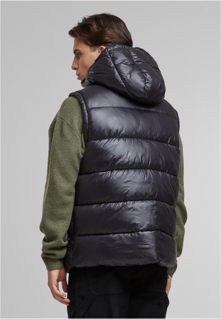 Recycled Hooded Puffer Vest -  - TTUTB7013 - 4