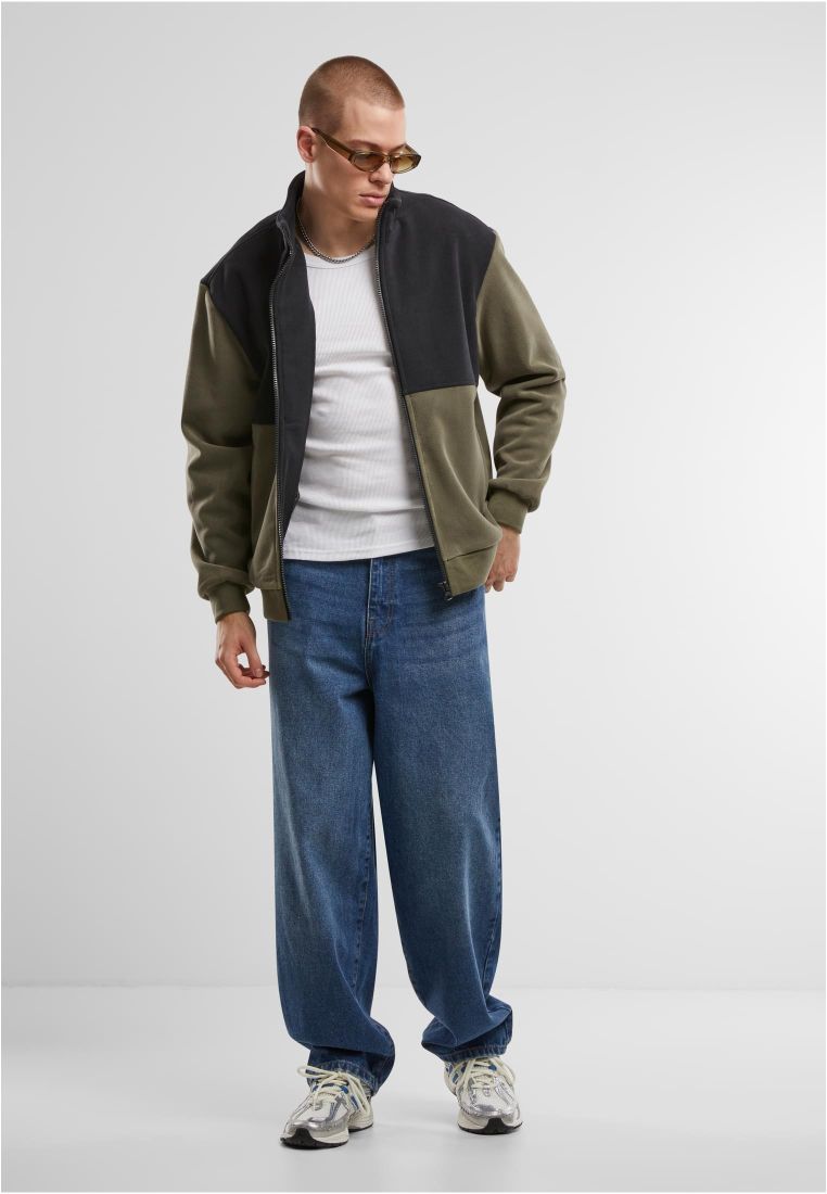 Colour Block Polar Fleece Jacket - - TTUTB7016 - 276