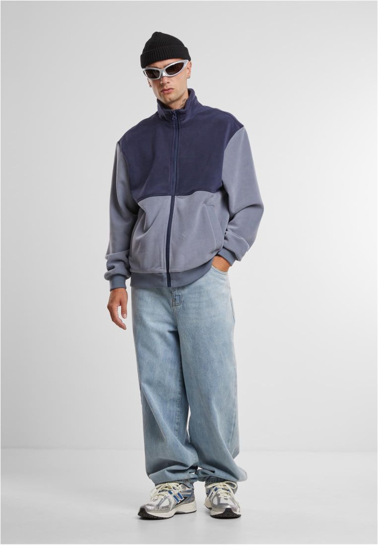 Colour Block Polar Fleece Jacket - - TTUTB7016 - 518