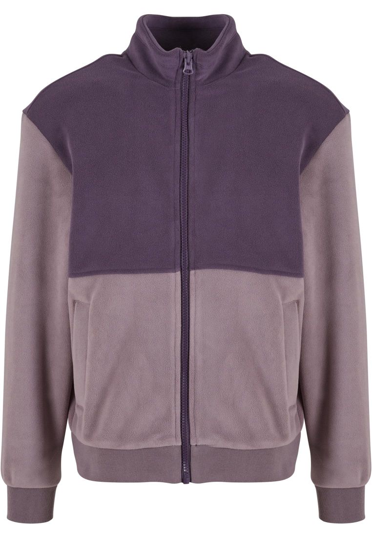Colour Block Polar Fleece Jacket - - TTUTB7016 - 519