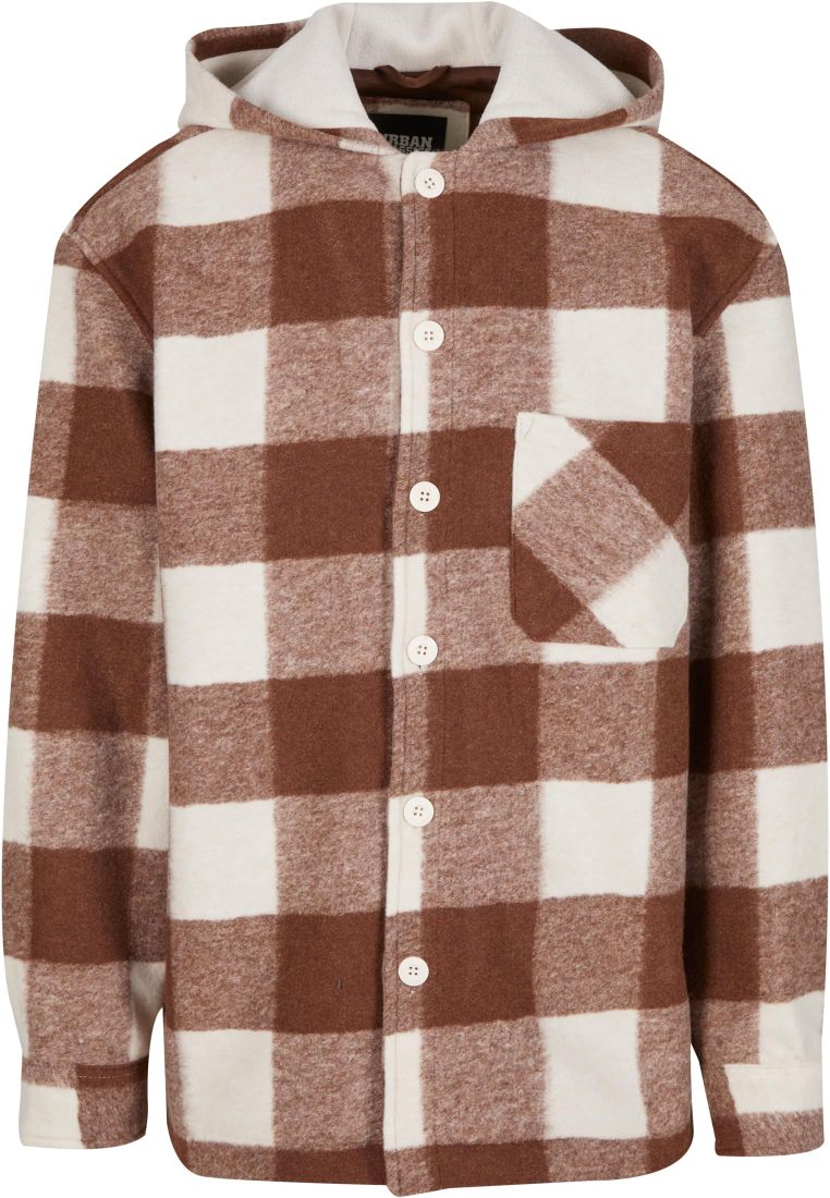 Big Check Jacket With Hood -  - TTUTB7047 - 272