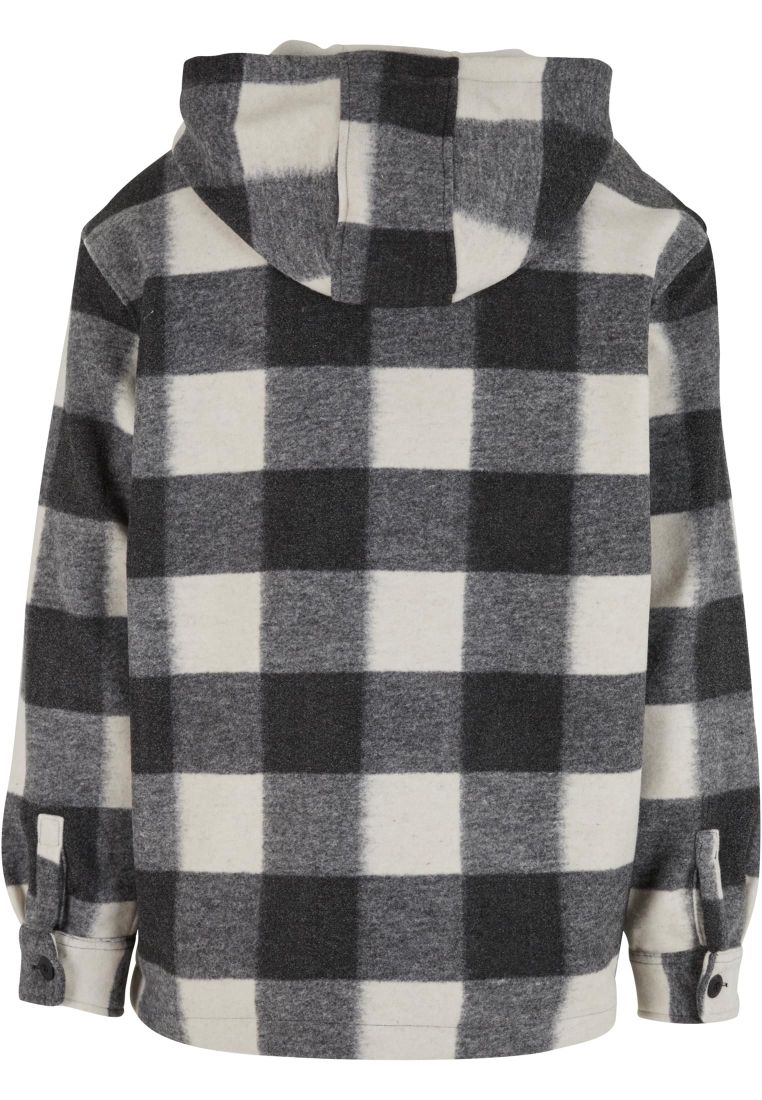 Big Check Jacket With Hood -  - TTUTB7047 - 7