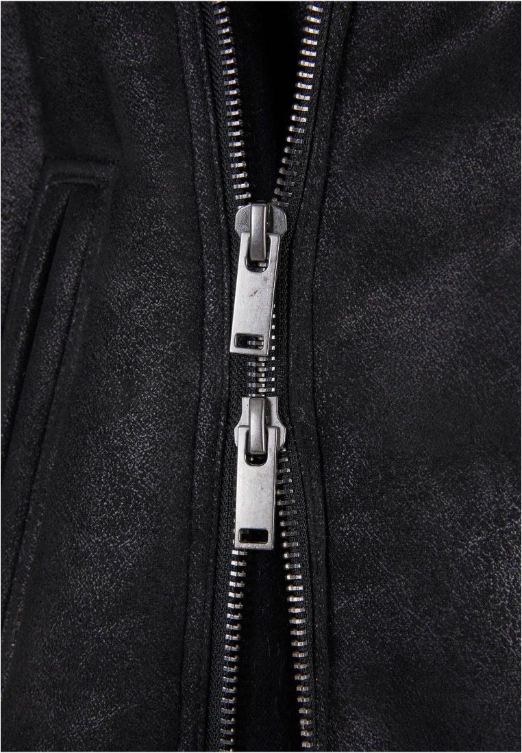 Shearling Biker Jacket - Mens Jackets - TTUTB7048 - 11