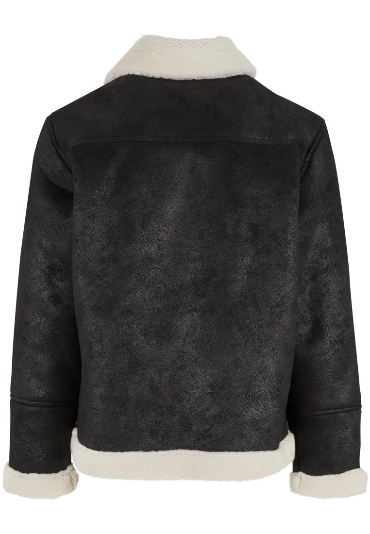 Shearling Biker Jacket - Mens Jackets - TTUTB7048 - 7