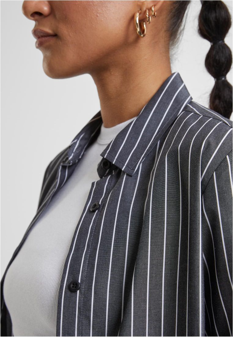 Ladies Striped Blouse -  - TTUTB7064 - 6