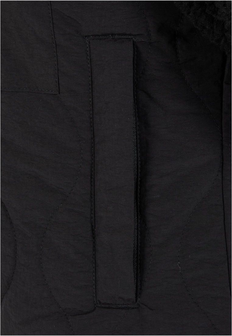 Ladies Sherpa Crinkle Nylon Mix Jacket - - TTUTB7071 - 8