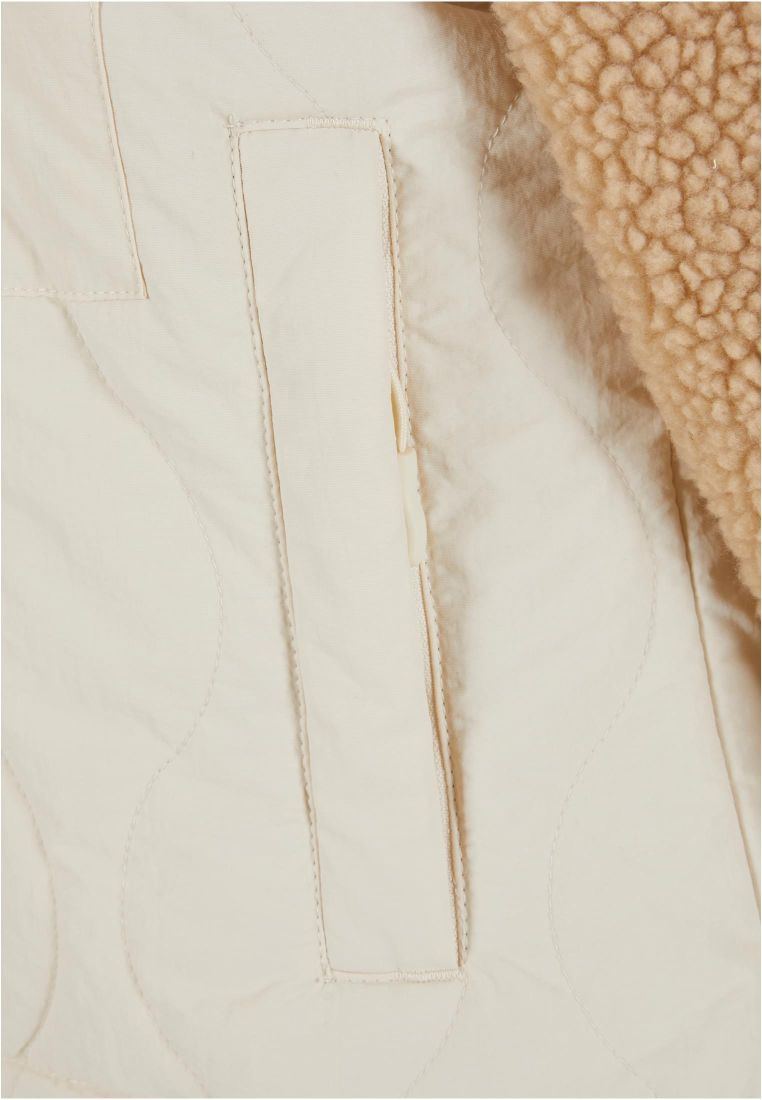 Ladies Sherpa Crinkle Nylon Mix Jacket - - TTUTB7071 - 312