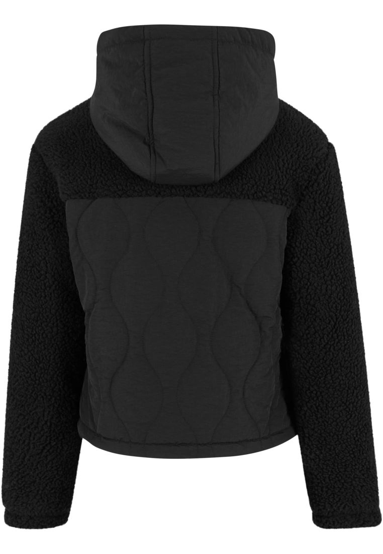 Ladies Sherpa Crinkle Nylon Mix Jacket - - TTUTB7071 - 4