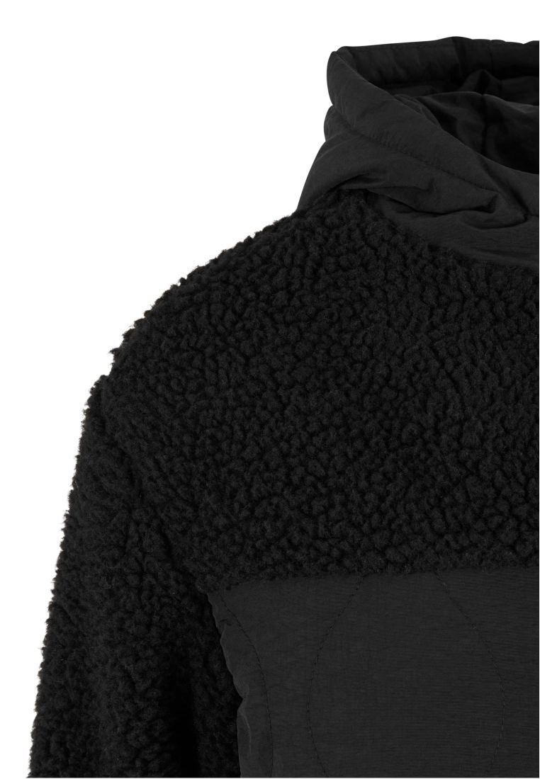 Ladies Sherpa Crinkle Nylon Mix Jacket - - TTUTB7071 - 6