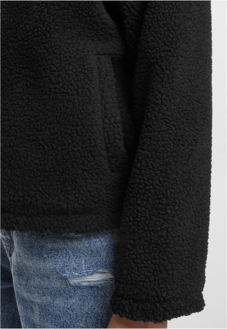 Ladies Short Hooded Sherpa Jacket - - TTUTB7072 - 6