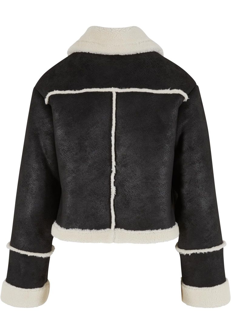Ladies Shearling Jacket - Ladies Jackets - TTUTB7076 - 7