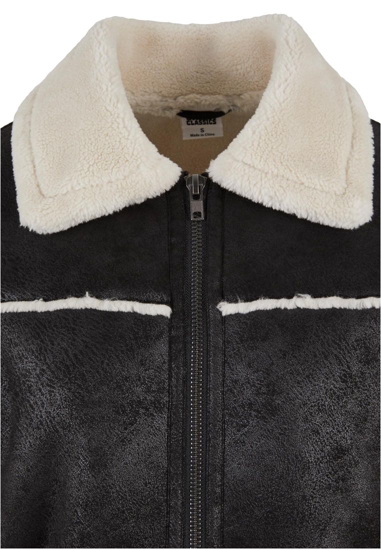 Ladies Shearling Jacket - Ladies Jackets - TTUTB7076 - 8