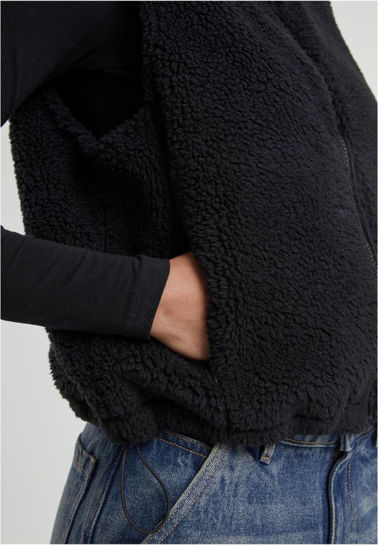 Ladies Short Sherpa Vest -  - TTUTB7087 - 37