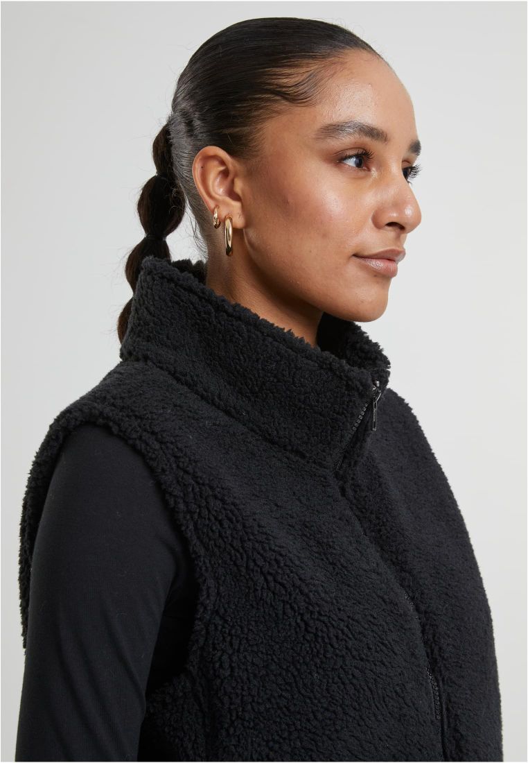 Ladies Short Sherpa Vest - - TTUTB7087 - 38