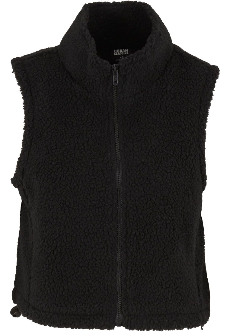 Ladies Short Sherpa Vest - - TTUTB7087 - 6