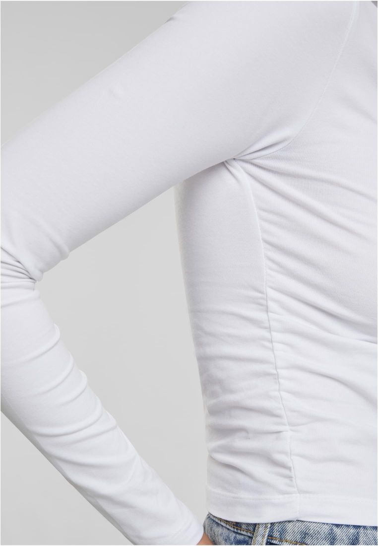 Ladies Ruffled Super Slim Longsleeve - - TTUTB7088 - 307