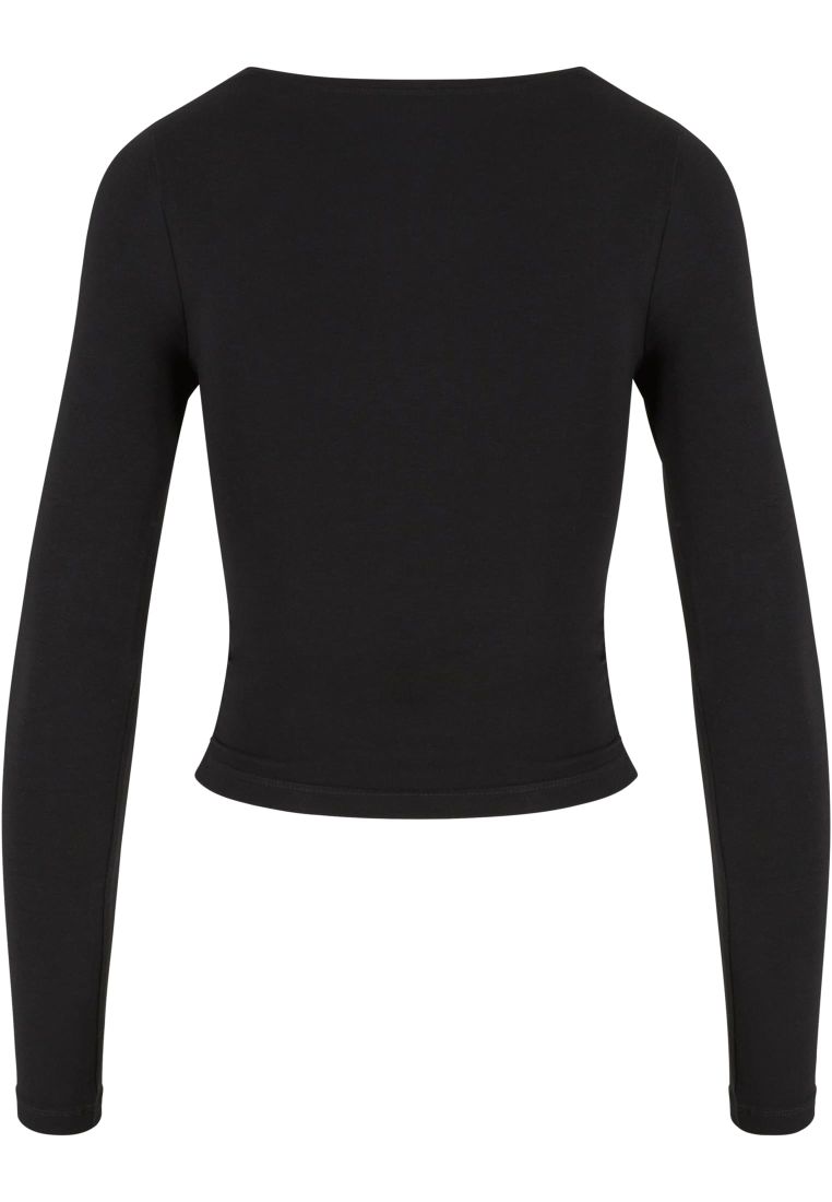 Ladies Ruffled Super Slim Longsleeve - - TTUTB7088 - 7