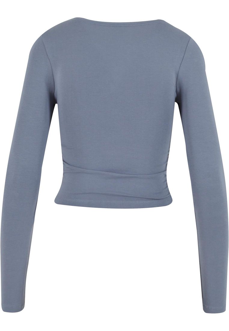 Ladies Ruffled Super Slim Longsleeve - - TTUTB7088 - 578