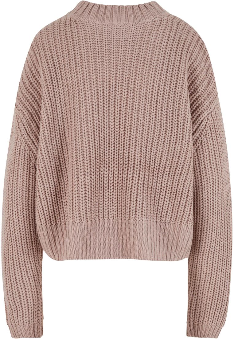 Ladies Wide Basic Oversized Sweater -  - TTUTB7093 - 578