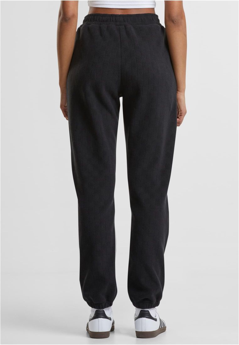 Ladies Jacquard Velvet Sweatpants - - TTUTB7112 - 4