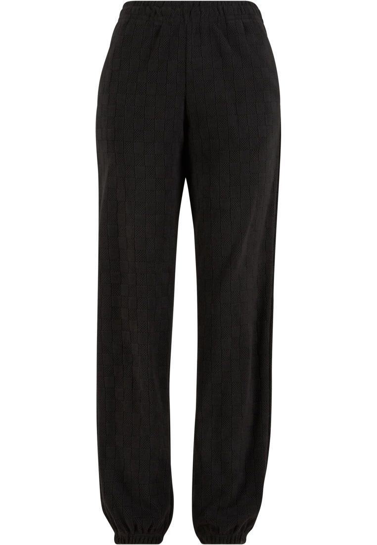 Ladies Jacquard Velvet Sweatpants - - TTUTB7112 - 2