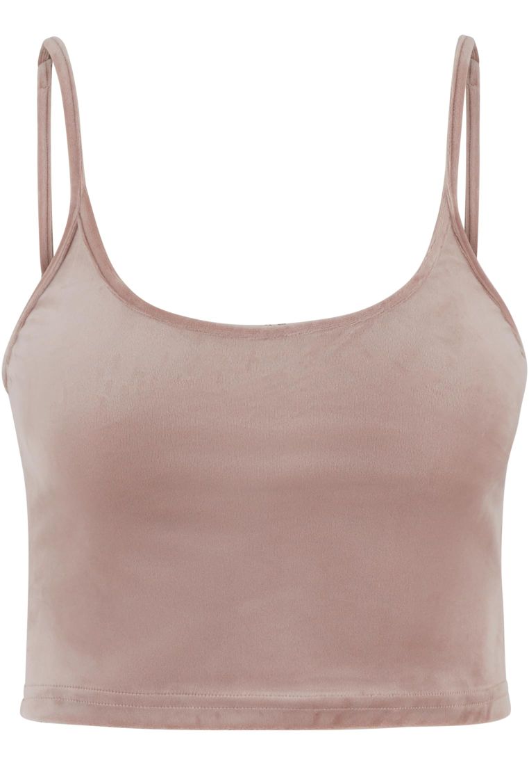 Ladies Short Velvet Top - - TTUTB7115 - 307