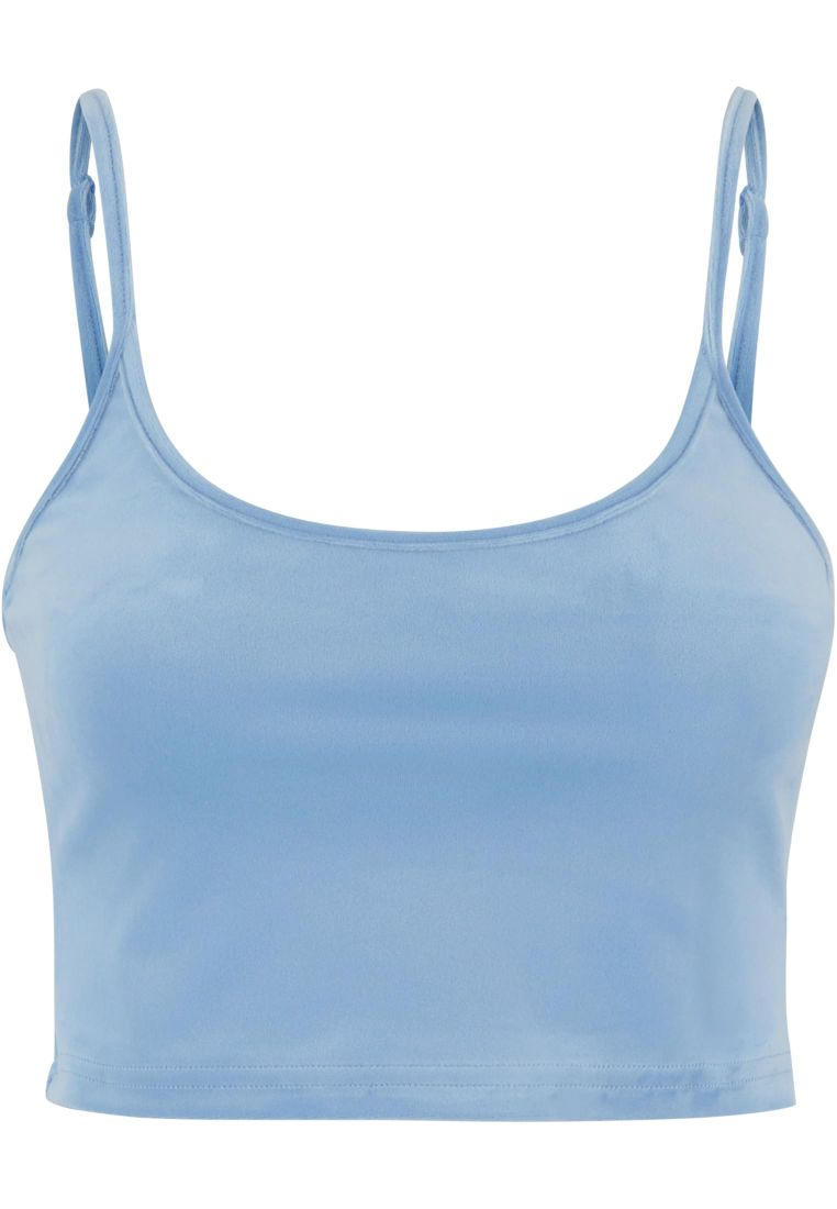 Ladies Short Velvet Top - - TTUTB7115 - 572