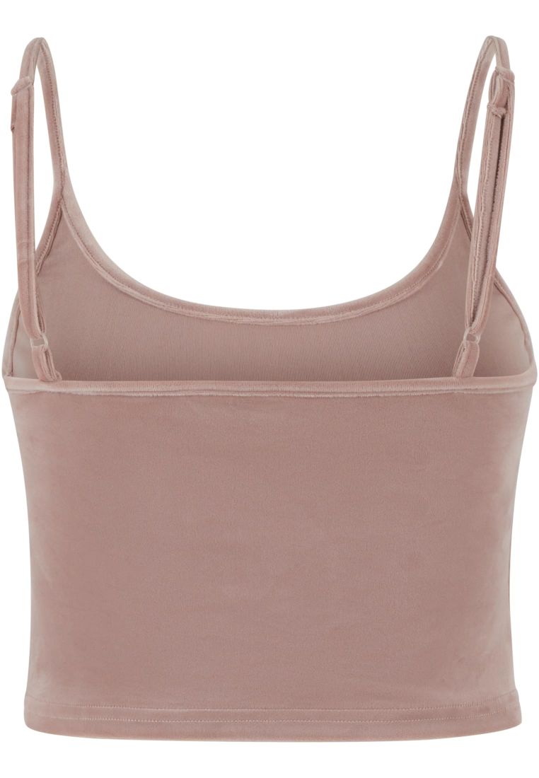 Ladies Short Velvet Top - - TTUTB7115 - 308