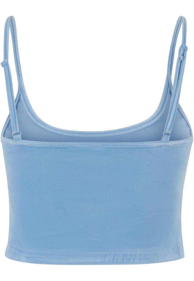 Ladies Short Velvet Top - - TTUTB7115 - 580