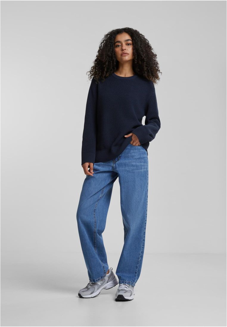 Ladies Rib Knit Sweater - - TTUTB7116 - 5