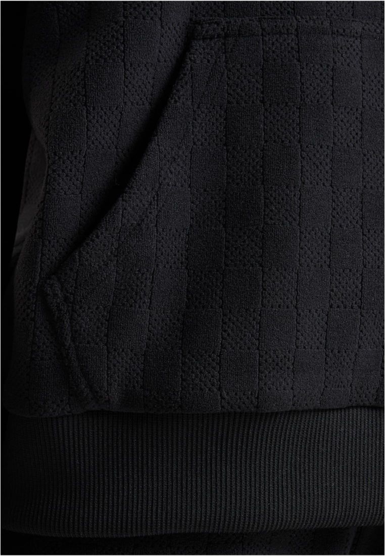 Ladies Jacquard Velvet Oversized Hoodie -  - TTUTB7120 - 37