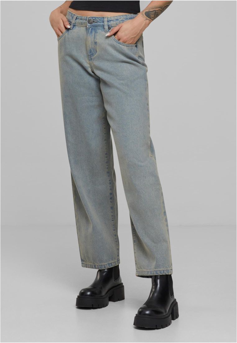 Ladies Mid Waist 90´s Jeans - Naisten Farkut - TTUTB7127 - 931